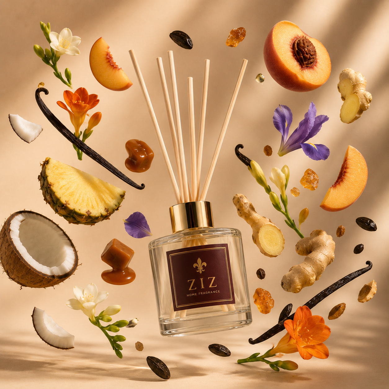 Frésia Aveludada | Difusor de Aromas · 240 ml · Floral, Elegante e Feminina